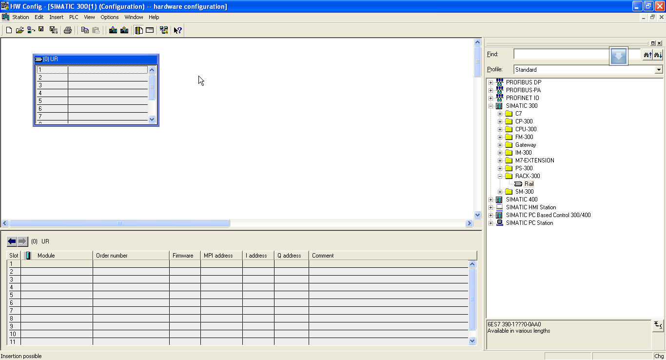 AUTOMATION MANTRA Siemens S7300 Hardware Configure